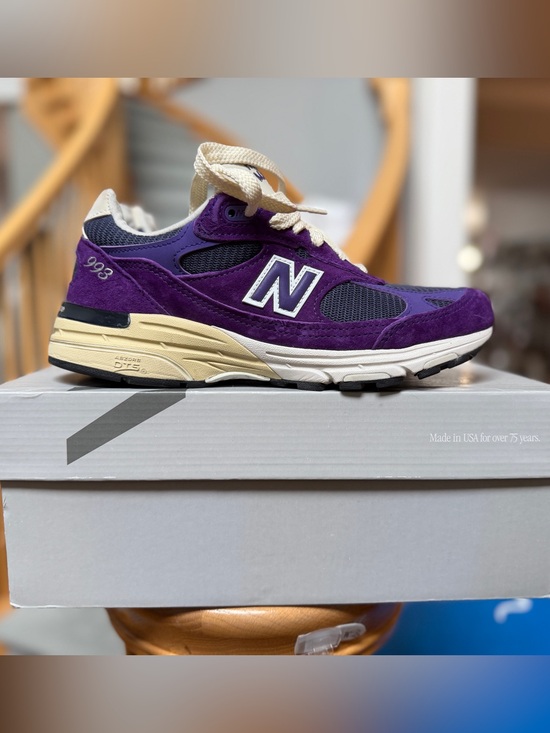 New Balance Other - New Balance 993 Made in USA Teddy Santis Interstellar size 7 purple